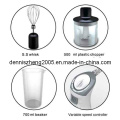 Stepless Variable Speed 250/500W Immersion Hand Blenders with Attachments